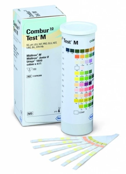 Tiras para orina Combur 10 Test M