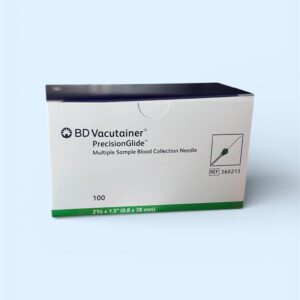 AGUJA TOMA MULTIPLE VERDE BD VACUTAINER 21GX38MM C/100