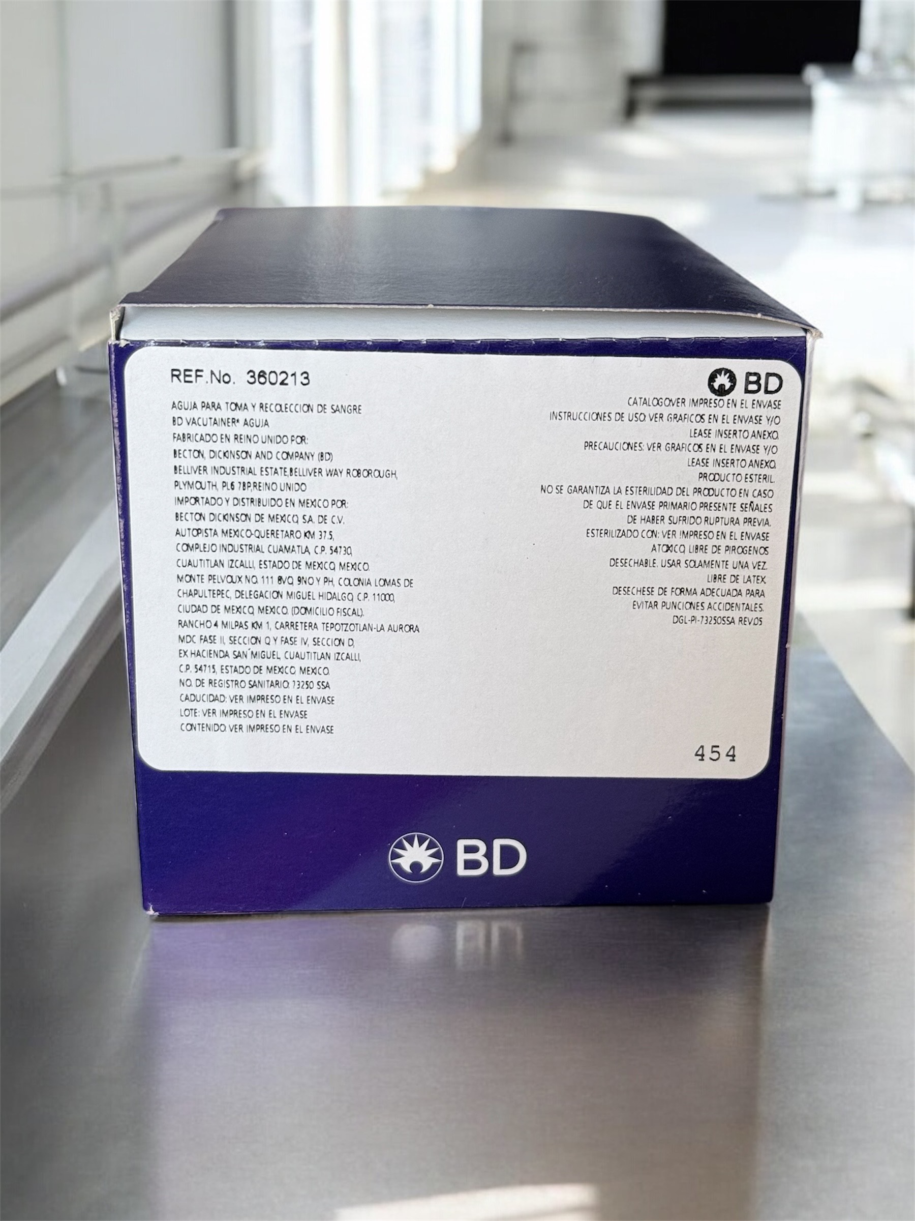 AGUJA TOMA MULTIPLE VERDE BD VACUTAINER 21GX38MM C/100 - Image 4